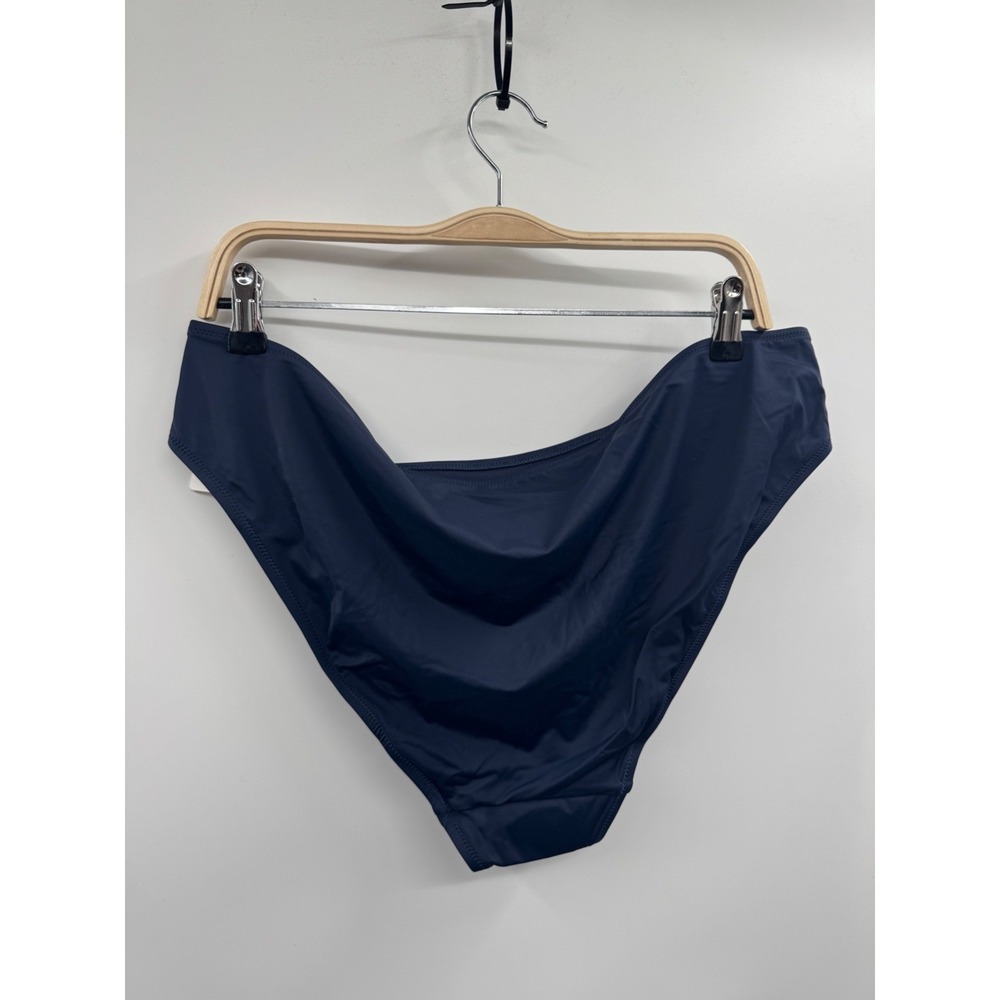 NWT Lively The Swim Bikini Bottom Women's 2X-Large Navy Low-Rise Cut Fully lined - Picture 2 of 12